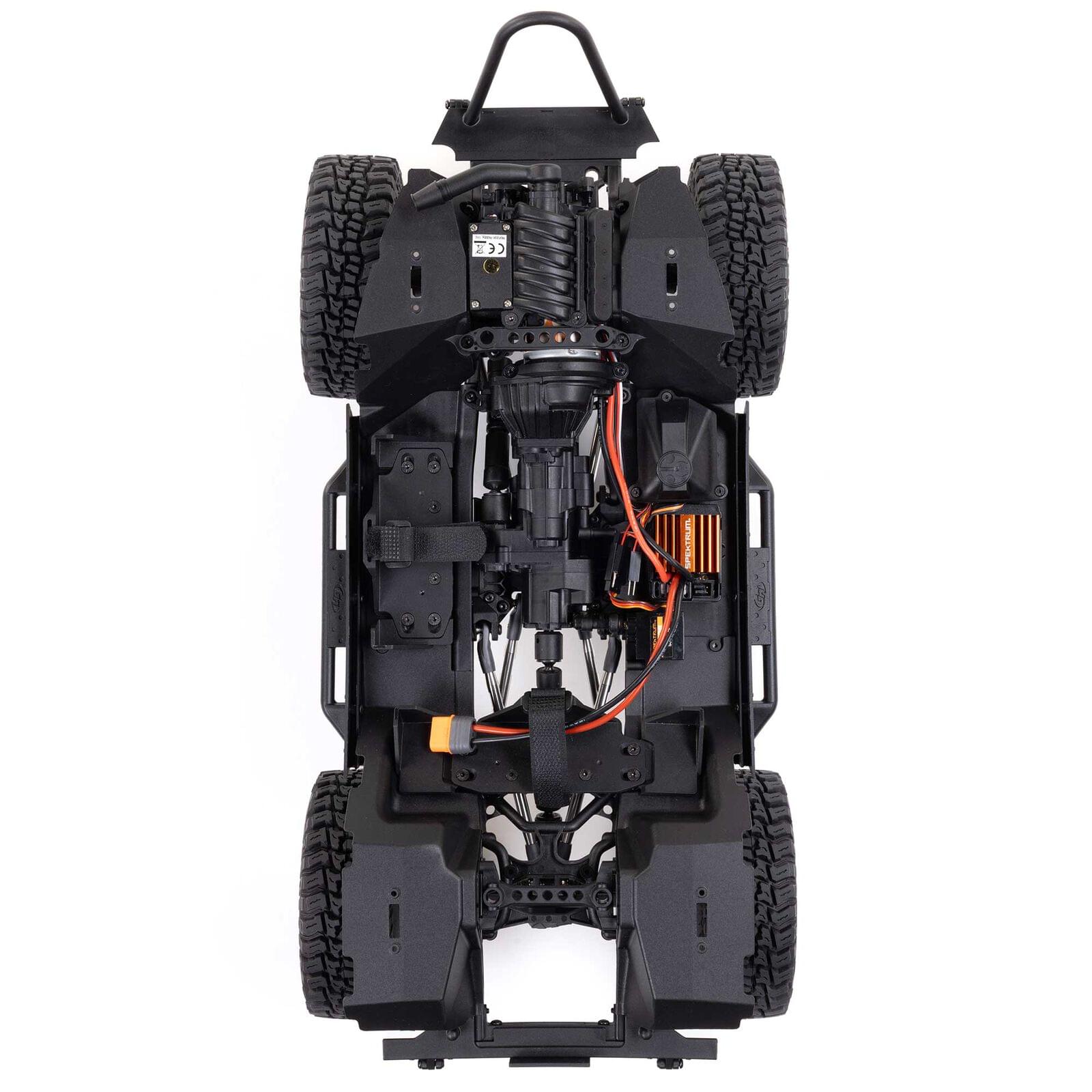 Crawler Axial 1/10 SCX10 III Jeep CJ-7 4WD charbon RTR - rouge AXI03008V2T1 - Breizh Modélisme.