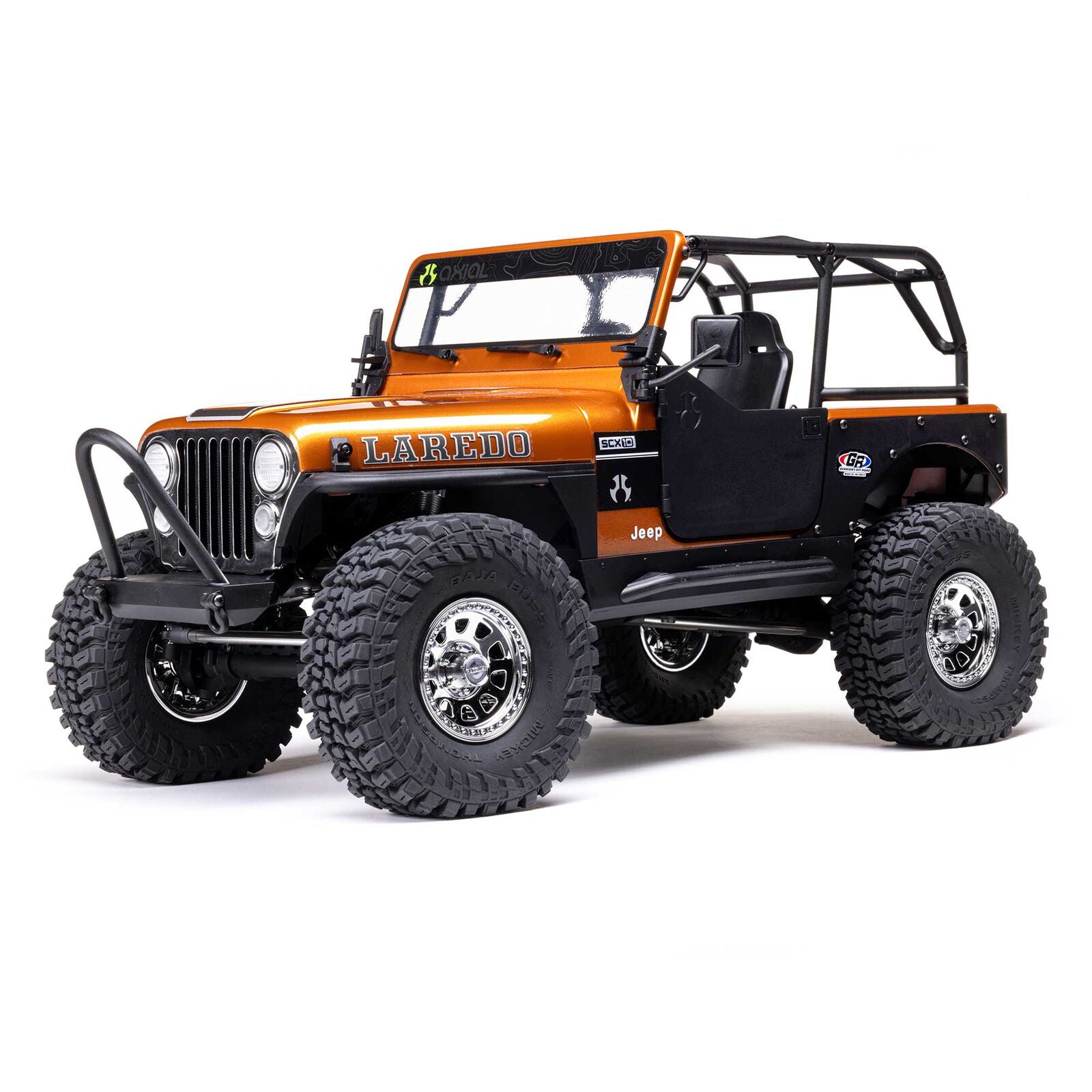 Crawler Axial 1/10 SCX10 III Jeep CJ-7 4WD charbon RTR - cuivre AXI03008V2T2 - Breizh Modélisme.