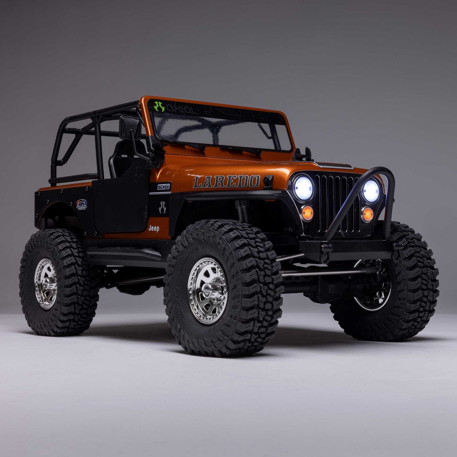 Crawler Axial 1/10 SCX10 III Jeep CJ-7 4WD charbon RTR - cuivre AXI03008V2T2 - Breizh Modélisme.