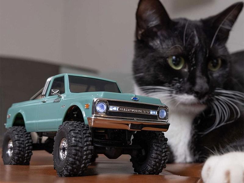 Crawler 1/30 Chevrolet K10 4X4 RTR Vert AXI-2260T1