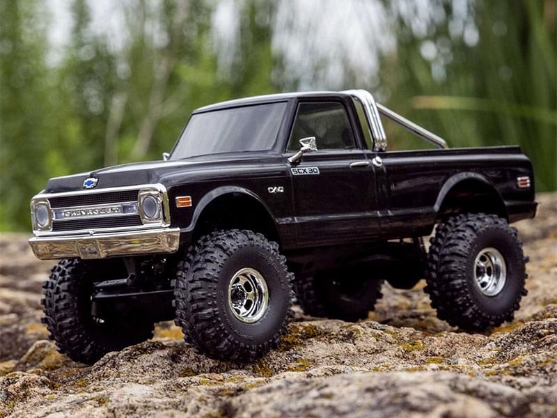 Crawler 1/30 Chevrolet K10 4X4 RTR noir AXI-2260T2