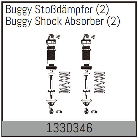 Amortisseur Buggy (x2) - 1330346
