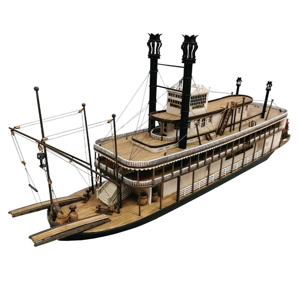 Maquette de bateau en bois Disarmodel 20174 - Marieville - 1:72