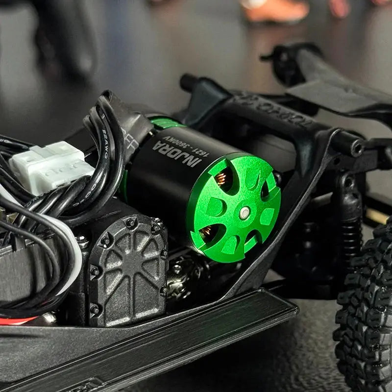 Moteur brushless Injora Green Viper 1621 pour 1/30 Axial SCX30