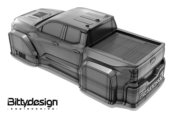 Carrosserie transparente prédécoupée pour Traxxas TRX-4M T-400 1/18 - BDTRX-18T400
