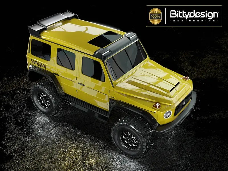 Carrosserie transparente 1/18 TRAXXAS TRX-4M W464 prédécoupée - BDTRX-18W464
