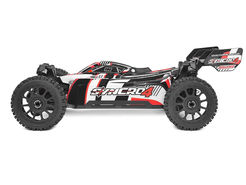 Buggy Corally Syncro 4 verte Brushless 3 -4S RTR 1/8 C-00295 - Breizh Modélisme.