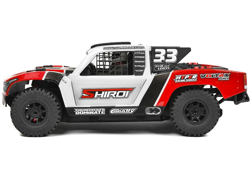 Short Course Corally Shiroi XP6 brushless RTR rouge - C-00278-R