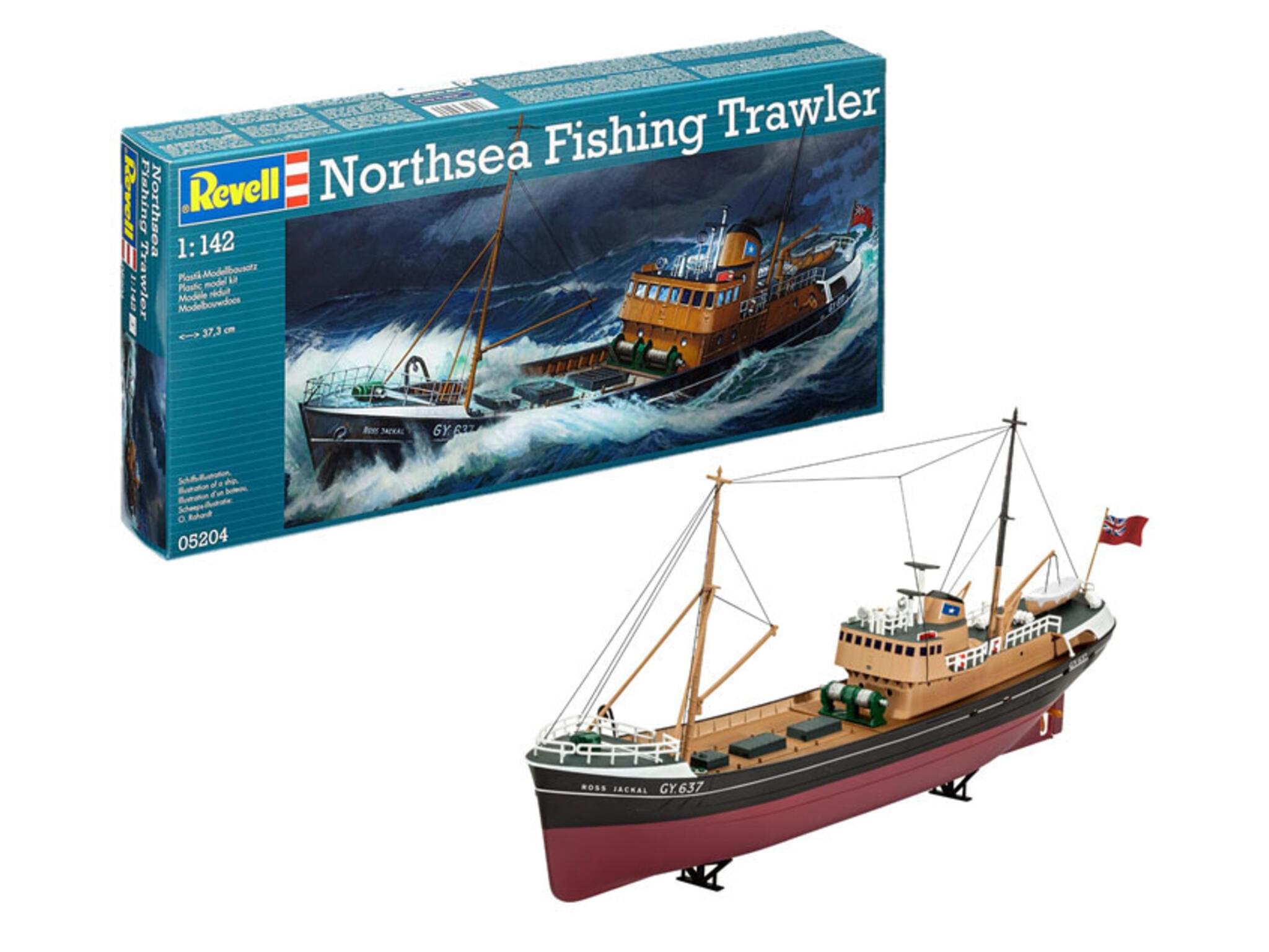Maquette bateau Revell 05204 Chalutier de la mer du nord