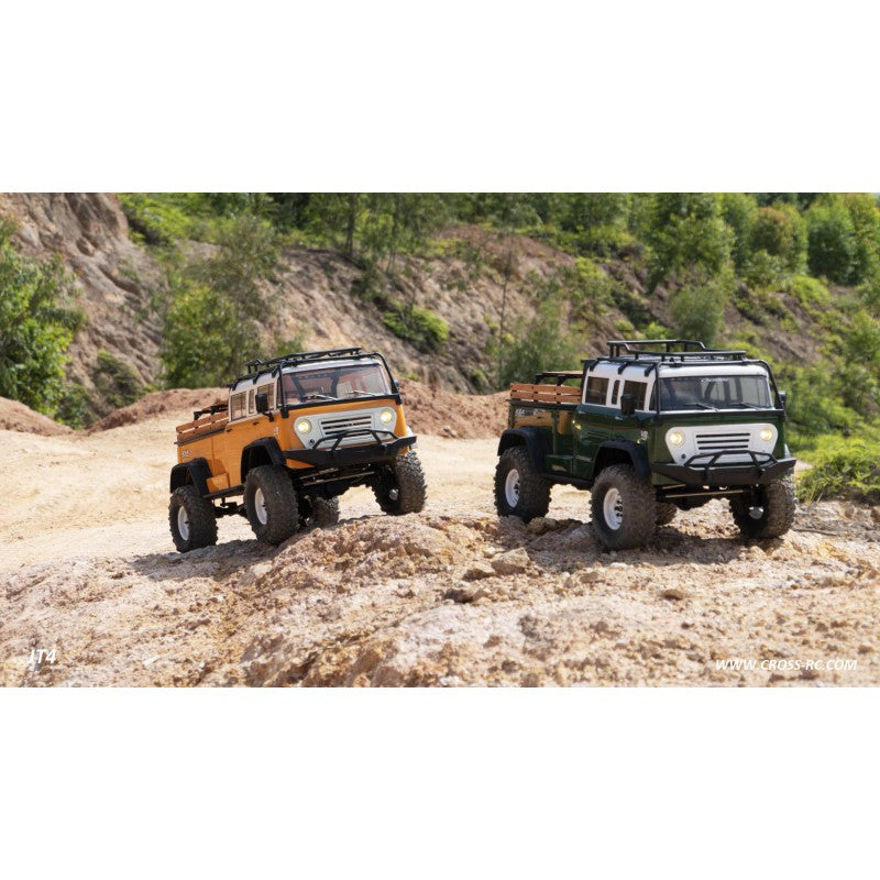 Kit crawler JT4 EMO 1/10 RTR (vert/blanc) - CRO90100090