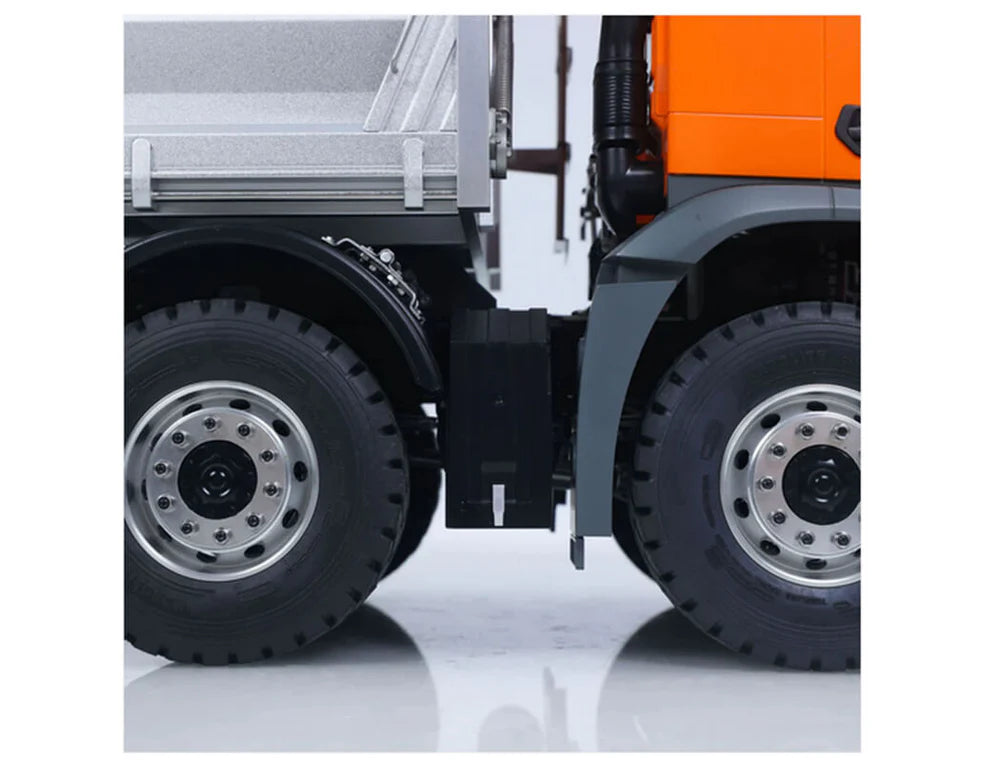 Camion-benne radiocommandé 1/14 orange 8x8 Huina Kabolite 5701