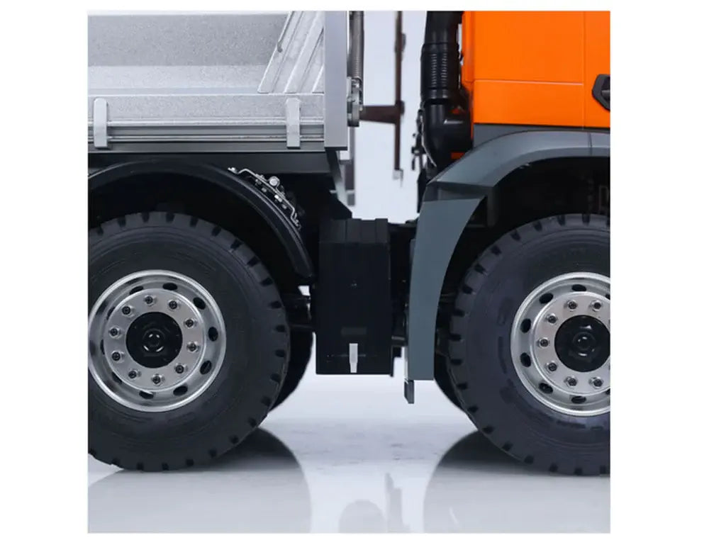 Camion-benne radiocommandé 1/14 orange 8x8 Huina Kabolite 5701