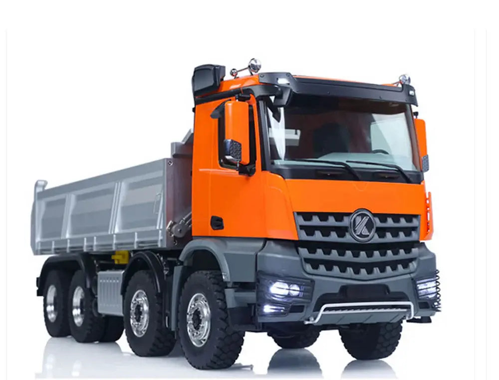 Camion-benne radiocommandé 1/14 orange 8x8 Huina Kabolite 5701
