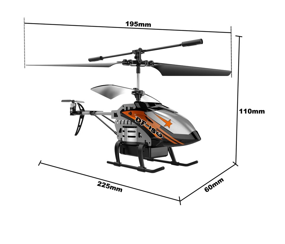 Petit Hélicoptère 180 RC DF 9630