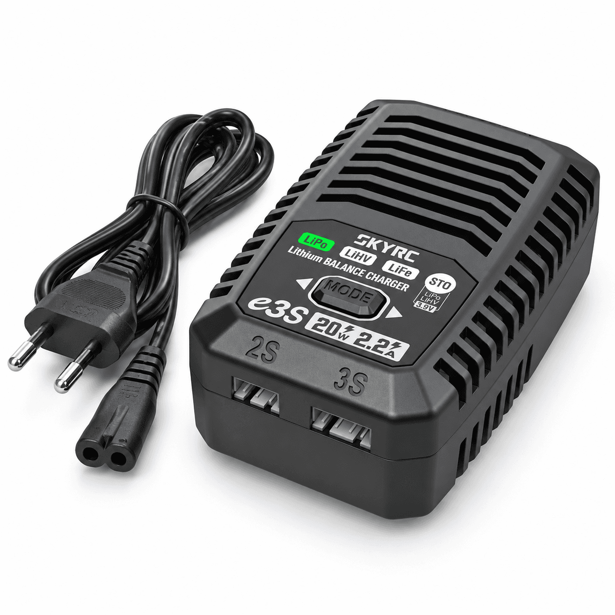 Chargeur rapide pour batteries Lipo, Li-ion (2-3S)