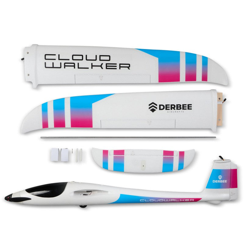 Planeur Glider 1800mm : Cloudwalker PNP kit DB009