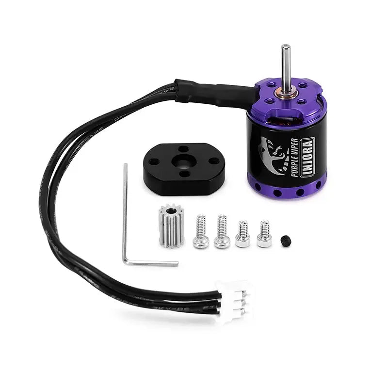 Moteur brushless INJORA violet Viper 1721 pour 1/18 TRX4M Ascent-18