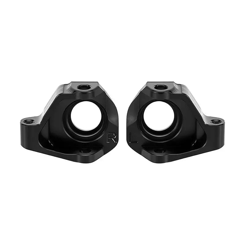 Fusées de direction en laiton noir Injora pour Axial SCX30 1/30