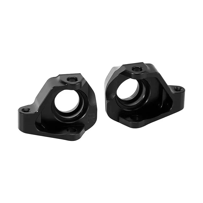 Fusées de direction en laiton noir Injora pour Axial SCX30 1/30
