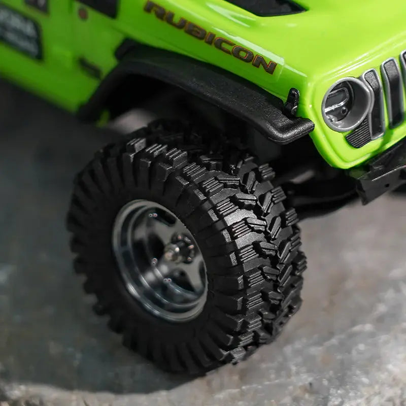 4 pneus Injora 0.7" 35*14mm King Trekker pour 1/30 SCX30