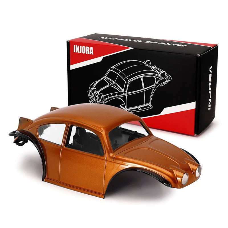 Carrosserie INJORA BUG18 orange universel TRX4M 1/18