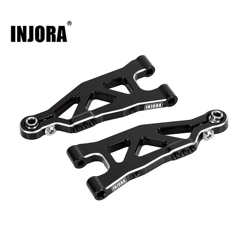 Bras de suspension inférieurs avant en aluminium INJORA pour Arrma Mojave Grom 1/16 - Breizh Modélisme.