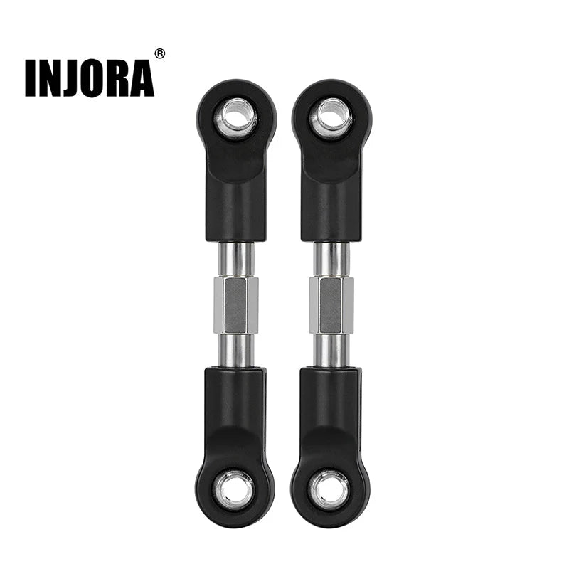 Biellettes de direction INJORA en acier inoxydable pour Arrma Mojave Grom 1/16 - Breizh Modélisme.