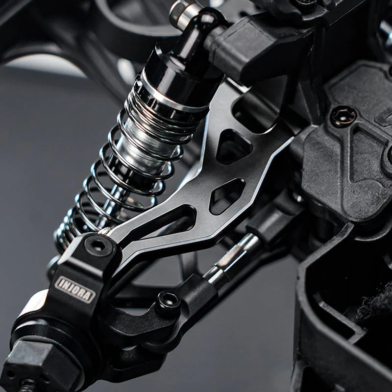 Bras de suspension supérieurs avant en aluminium INJORA pour Arrma Mojave Grom 1/16 - Breizh Modélisme.