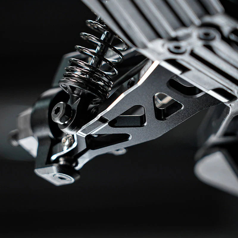 Bras de suspension inférieurs avant en aluminium INJORA pour Arrma Mojave Grom 1/16 - Breizh Modélisme.