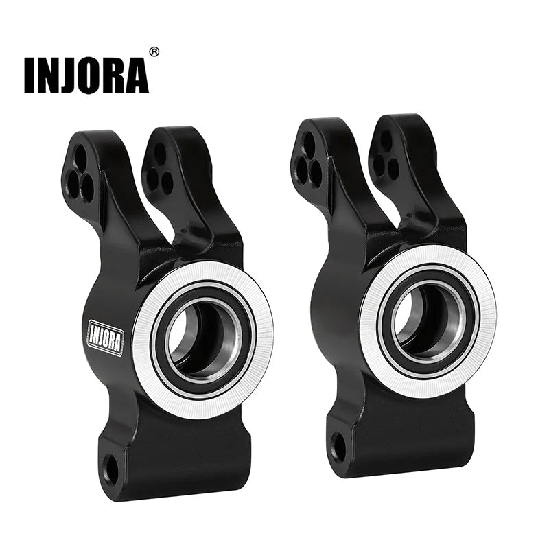 Moyeux arrière en aluminium INJORA pour 1/16 Arrma Mojave Grom - Breizh Modélisme.