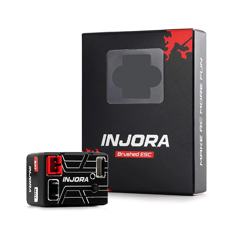 ESC brossé étanche Injora MB100 G2 40A pour crawlers 1/24 et 1/18
