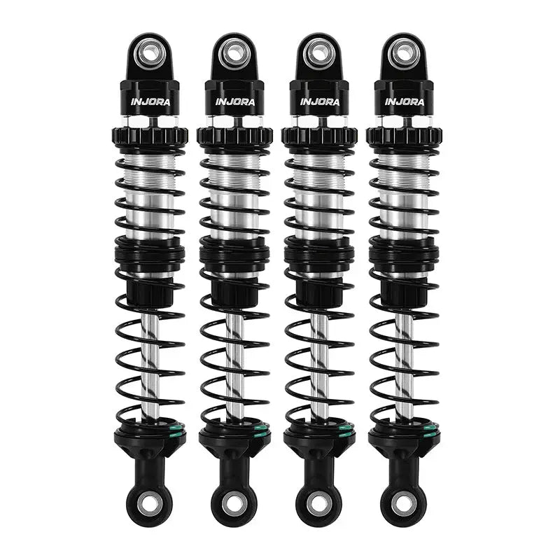 4 amortisseurs hydrauliques Injora DRX 90mm pour SCX10 III CJ7 - Breizh Modélisme.