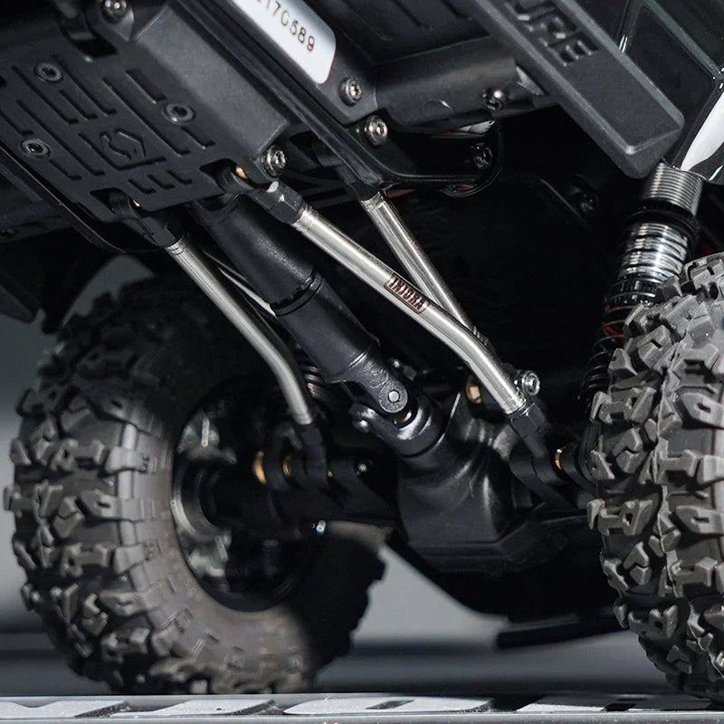 Jeu de biellettes de direction et de bras de suspension INJORA en acier inoxydable pour HPI Venture18 - Breizh Modélisme.
