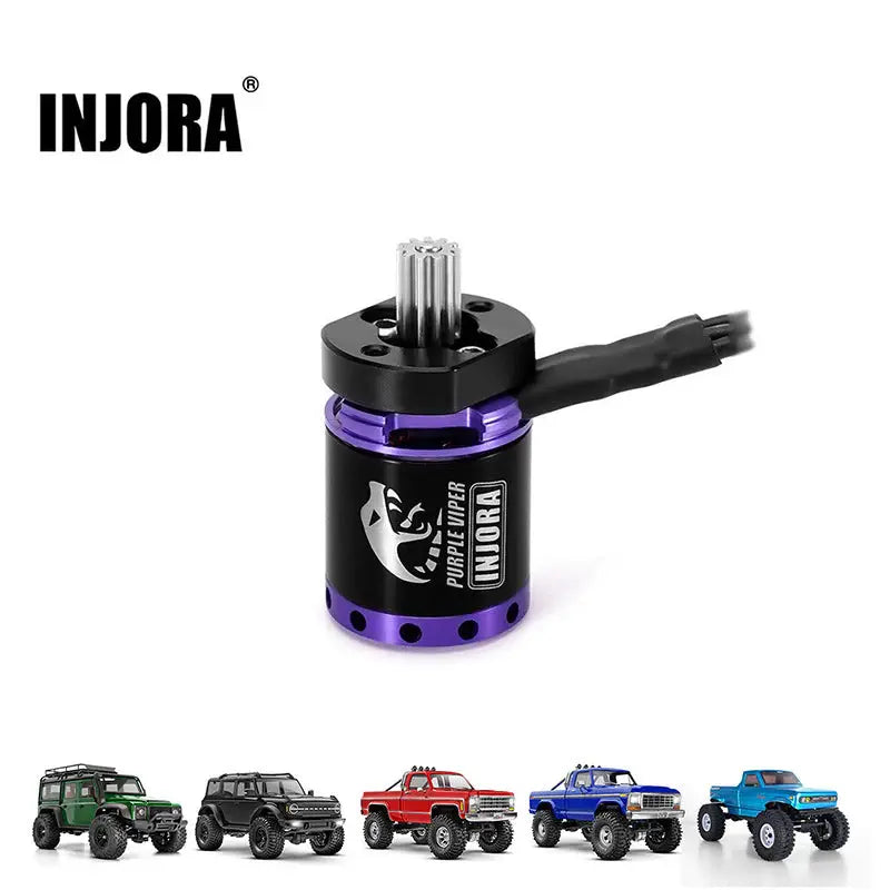 Moteur brushless INJORA violet Viper 1721 pour 1/18 TRX4M Ascent-18