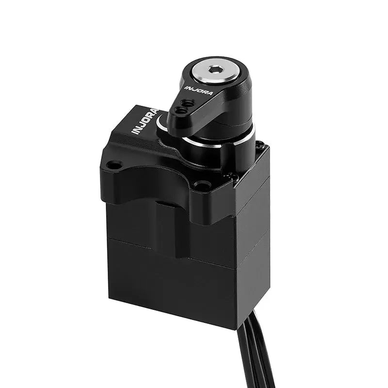 Servo N30 Nano PRO en aluminium avec servo-sauveur Injora pour SCX30 1/30 - Breizh Modélisme.