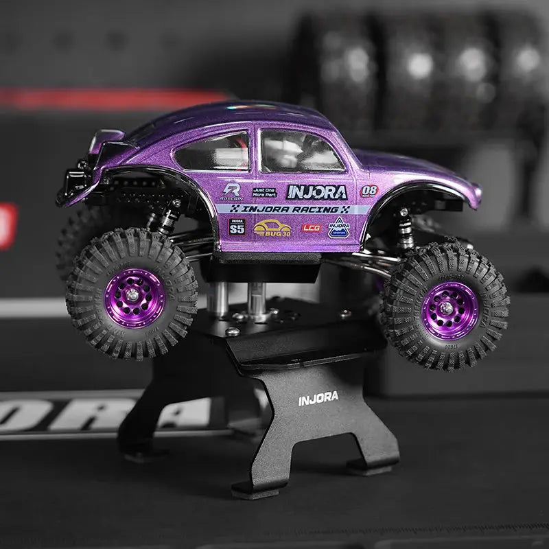 Support de voiture RC en aluminium INJORA pour voiture RC 1/30, 1/32