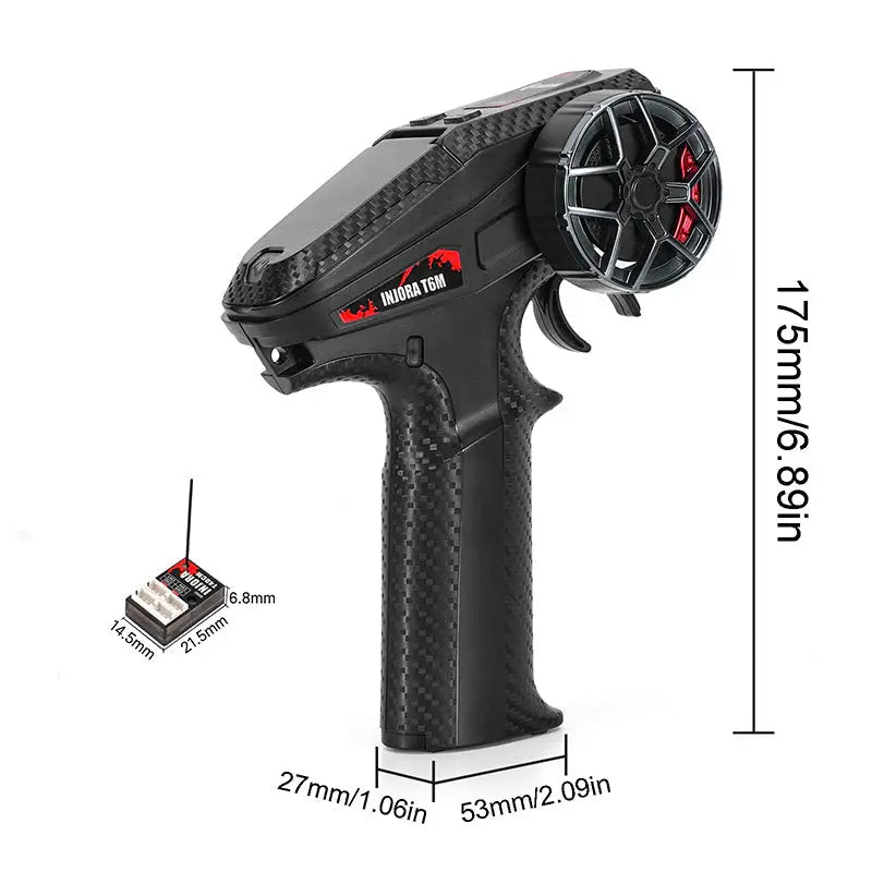 Radio + récepteur micro Injora T4DCM pour SCX30 1/30