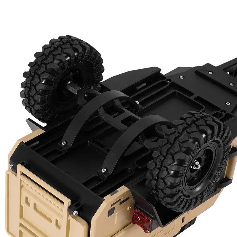 Remorque tout-terrain INJORA pour crawler 1/18 et 1/24 TRX4M SCX24 - DG-TC10YE