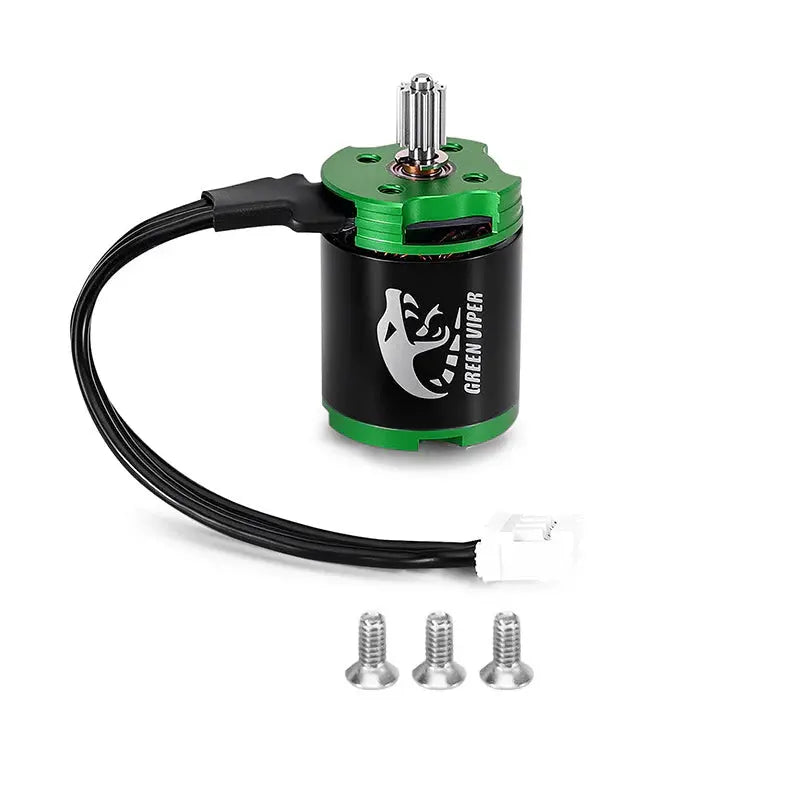 Moteur brushless Injora Green Viper 1621 pour 1/30 Axial SCX30