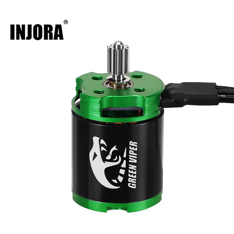 Moteur brushless Injora Green Viper 1621 pour 1/30 Axial SCX30