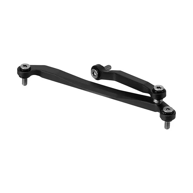 Biellettes de direction en laiton noir Injora pour Axial SCX30 1/30