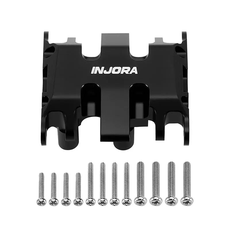 Plaque de protection en aluminium 5,6 g Injora pour SCX30 1/30