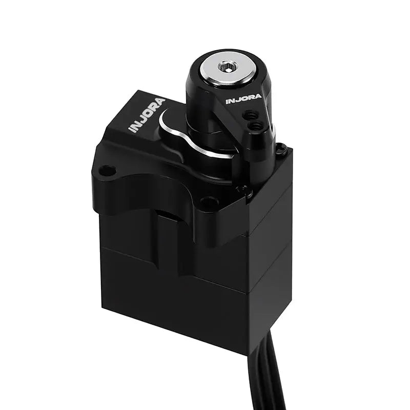 Servo N30 Nano en aluminium avec servo-sauveur Injora pour SCX30 1/30