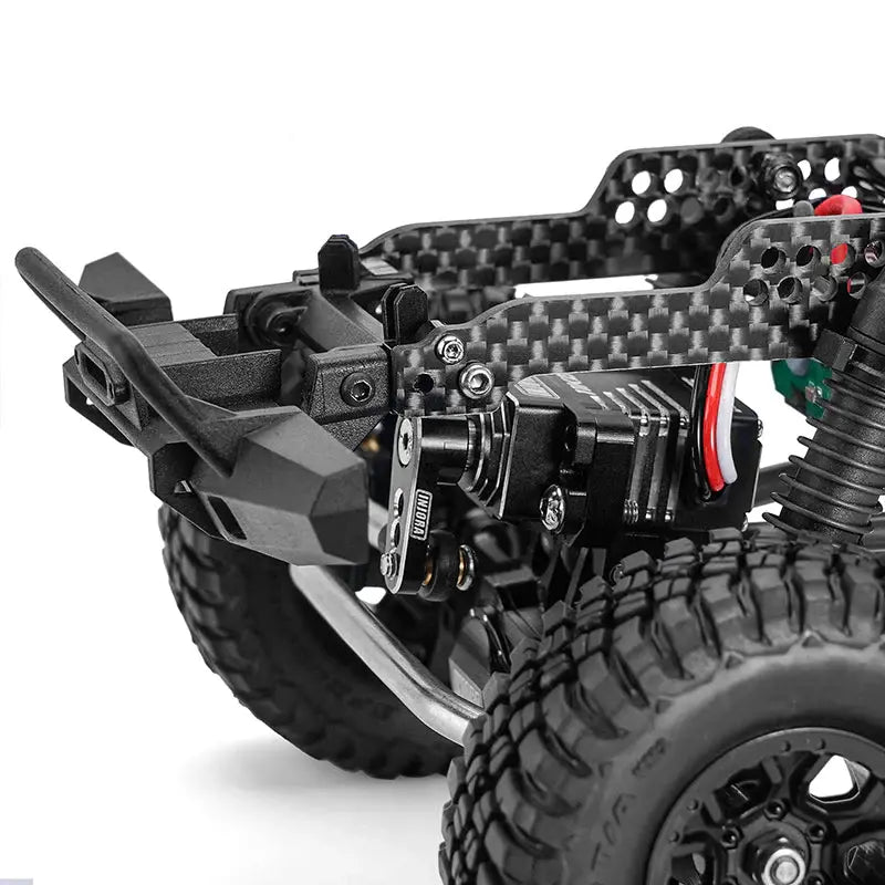 Kit de châssis universel INJORA LCG pour mise à niveau TRX4M 1/18 (aluminium) - Breizh Modélisme.