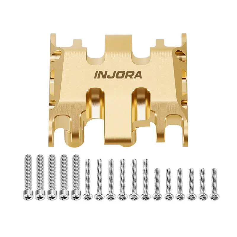 Plaque de protection en laiton 17,8 g Injora pour 1/30 SCX30