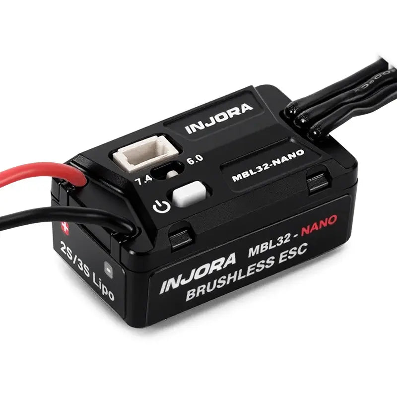 ESC brushless Injora MBL32-NANO pour 1/30 Axial SCX30