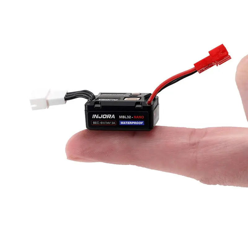 ESC brushless Injora MBL32-NANO pour 1/30 Axial SCX30