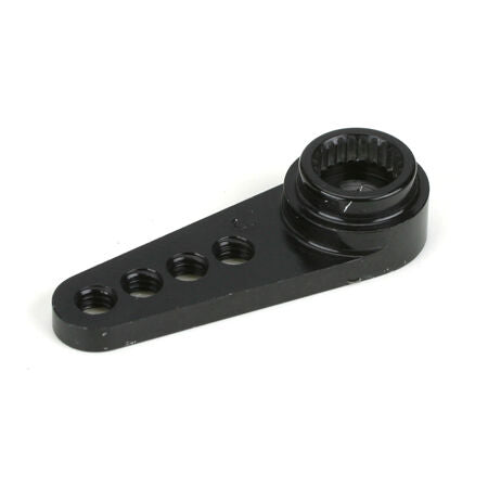 Palonnier de servo 23T en aluminium usiné 1/2 noir - DYN2535 - Breizh Modélisme.