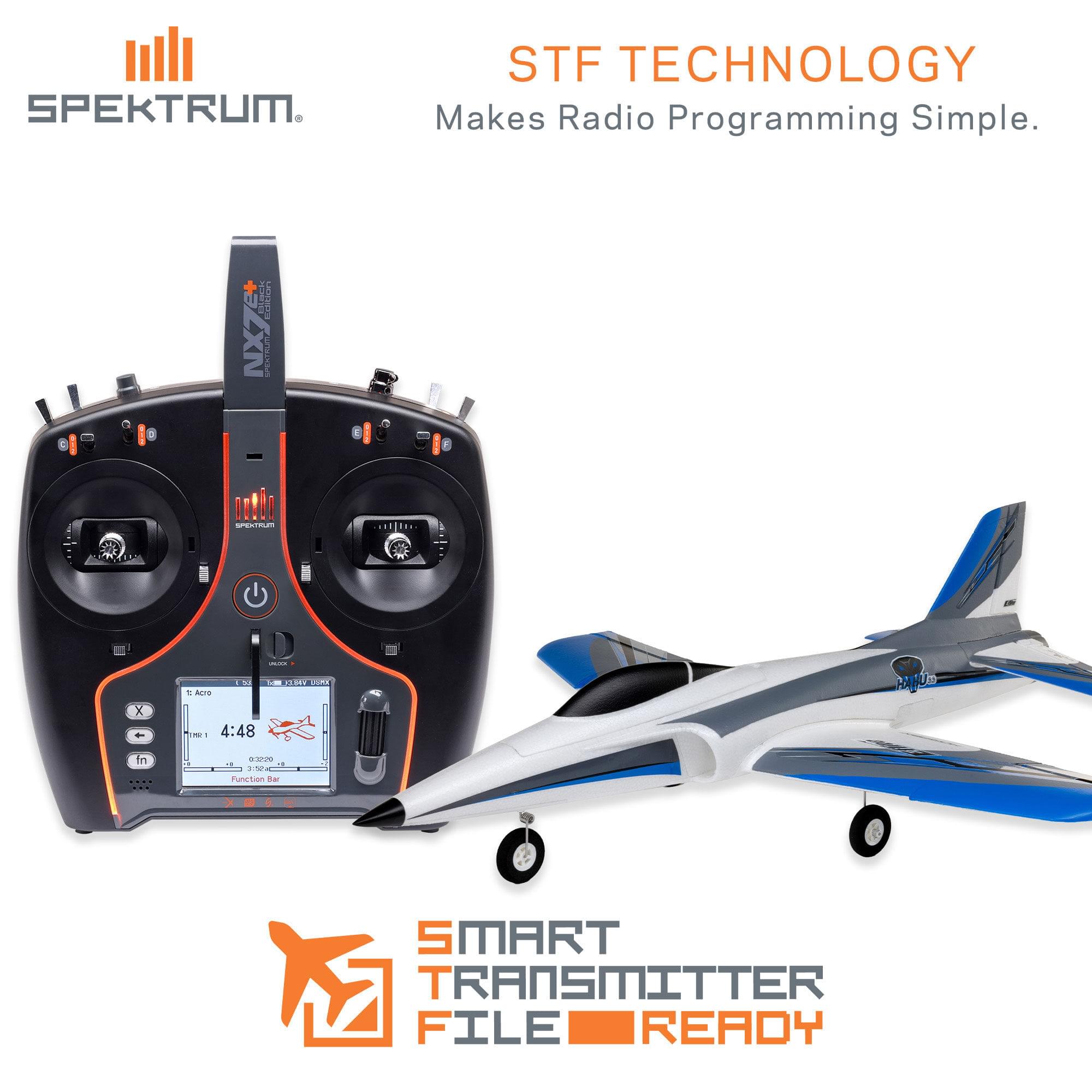 Mini Jet E-Flite Habu SS (Super Sport) 50mm EDF BNF AS3X+ SAFE - EFL-3134