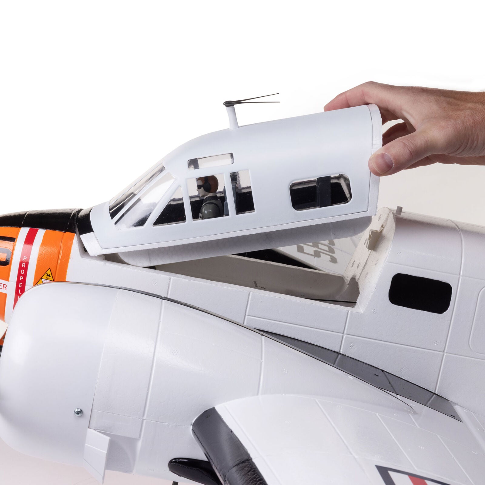 E-Flite Beechcraft D18 RC-45J 1.5m AS3+ SAFE BNF EFL3726